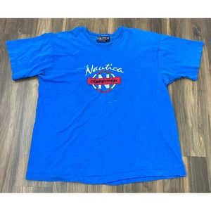 VTG Nautica Competition USA single stitch graphic cotton t-shirt, XL
